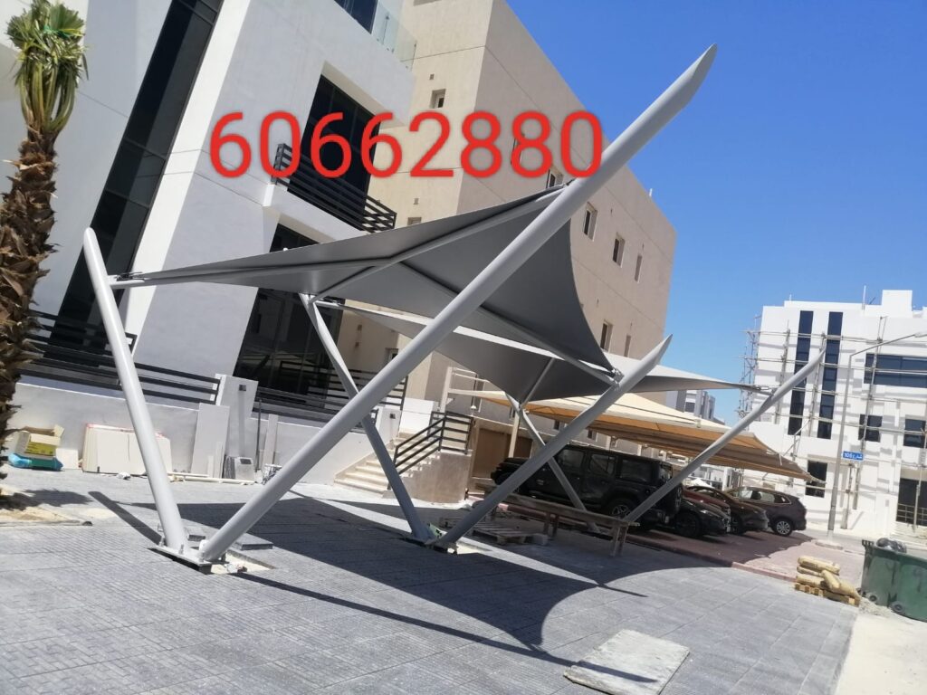 مظلات حديد للسيارات