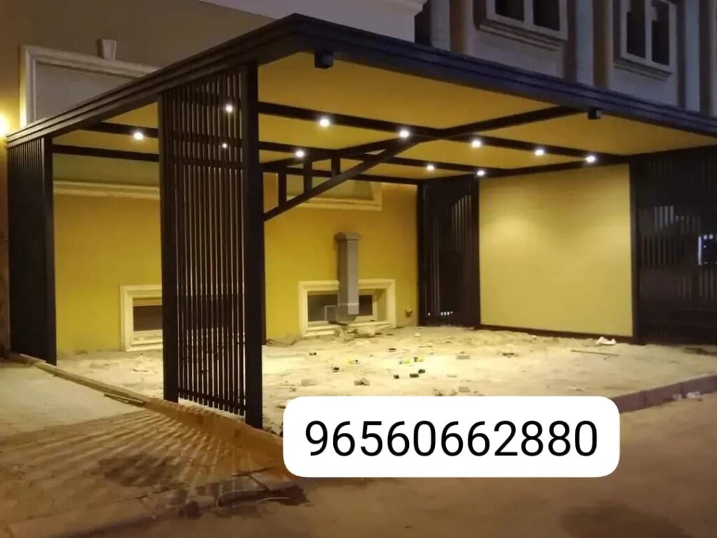 مظلات مواقف السيارات