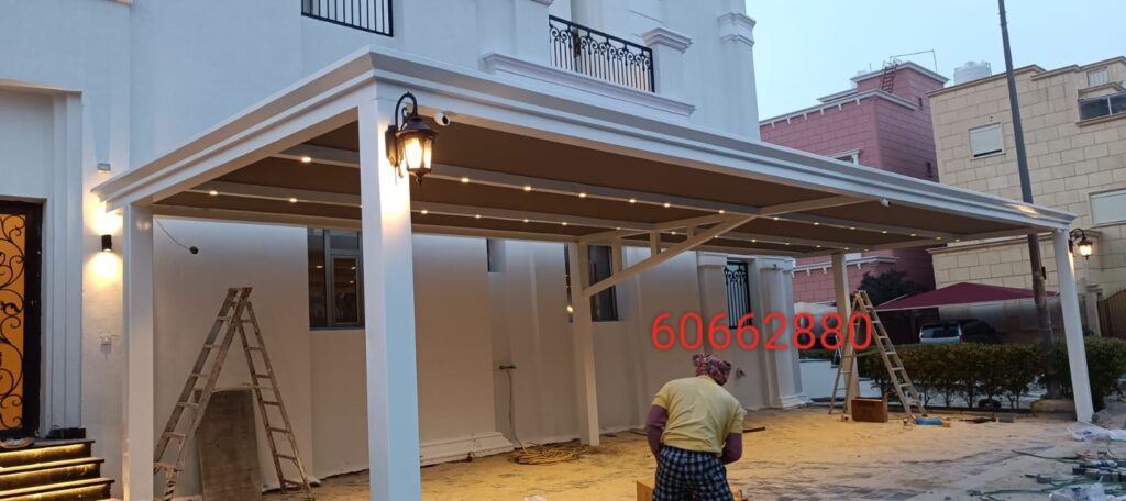 مظلات سيارات حديثة