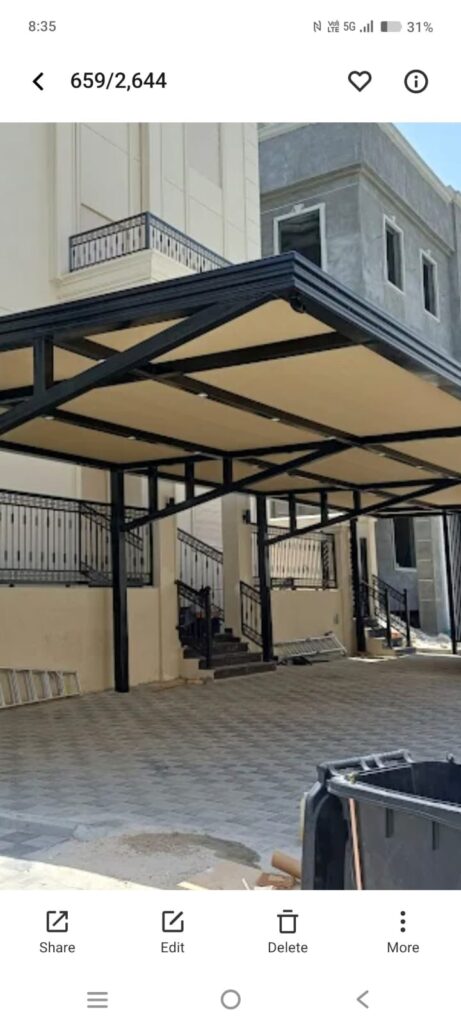 تركيب مظلات الكويت – حداد مظلات